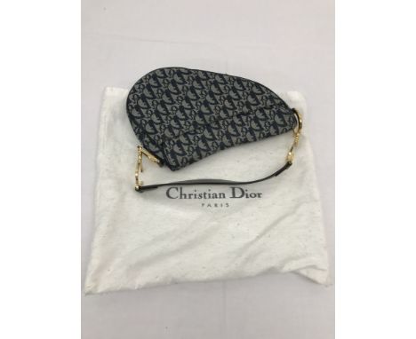 A Christian Dior saddle bag