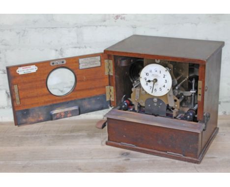 A National Time Recorder clocking in clock.  