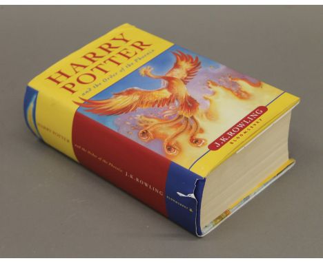 J K Rowling, Harry Potter and the Order of the Phoenix, first edition.