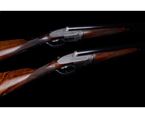 J. Purdey & Sons, a pair of 12-bore self-opening sidelock ejector shotguns, consecutive serial numbers 15342 & 15343, with ro