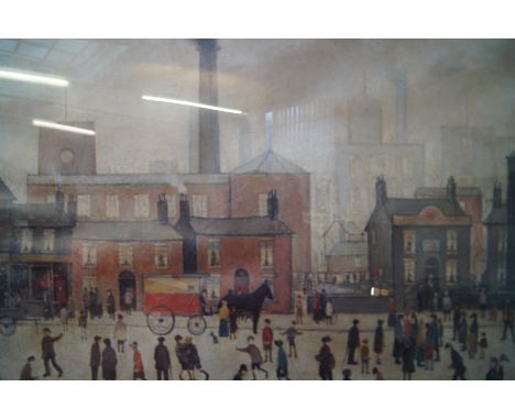 Large L.S Lowery print 