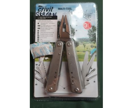 Crivit multi tool as new in packing with belt pouch 