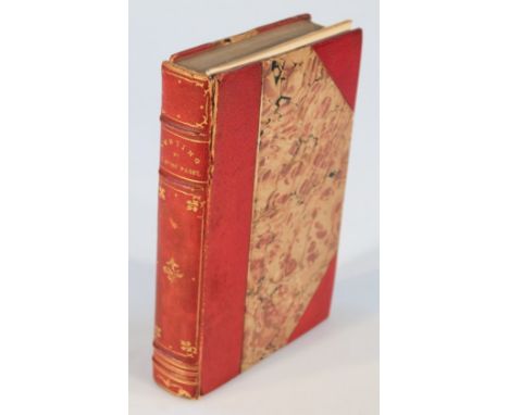 Otho J Paget. Hunting. Aldine House Press, 1900, 287 pages, stencilled leather boards with pencil message to frontispiece, by