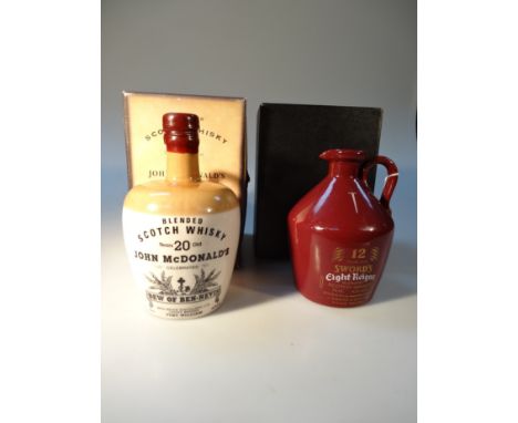 John McDonald's Dew of Ben Nevis 20 year old blended scotch whisky, limited edition 3/2000 complete with box and certificate,