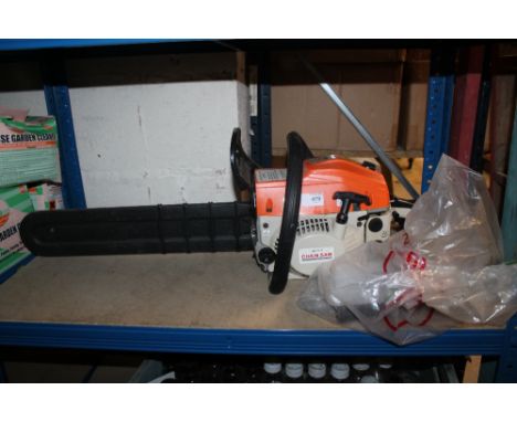 AN MT-7777 PETROL CHAINSAW & ACCESSORIES