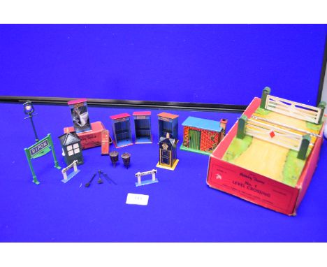 Quantity of Assorted Trackside Accessories and a No.1 level Crossing 1940’s