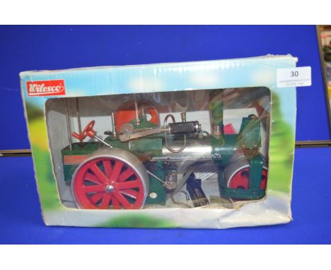 Wilesco Steam Roller Traction Engine