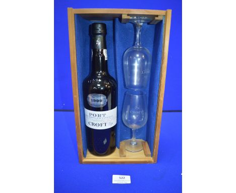 Croft 1999 Late Bottled Vintage Port Gift Set