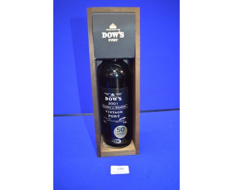 Dow’s 2001 Vintage Port 75cl in Presentation Box