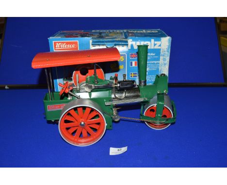 Wilesco Steam Roller Traction Engine