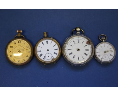 Ten various pocket watches, to include a .935 silver pocket watch, by Watts & Co, Bristol.