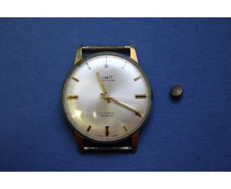 A vintage Richard gold plated gentleman's wristwatch; together with two other similar examples.