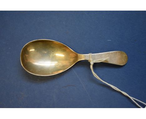 A silver Old English pattern caddy spoon, by W Y, Sheffield, 1958, 18g.