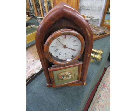 Victorian dome top mantle clock