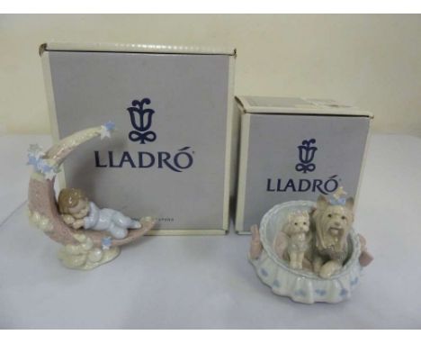 Lladro Heavenly Slumber 06479 and Yorkshire or Cozy Home 010.06469 both in original packaging