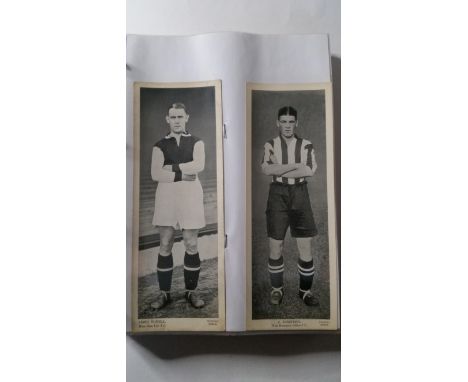 TOPICAL TIMES, panel portraits (football), English players all b/w, loose in ring binder, some with annotation to border, G, 