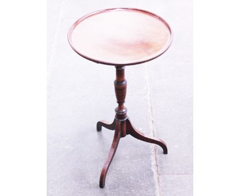 A Georgian mahogany tripod table