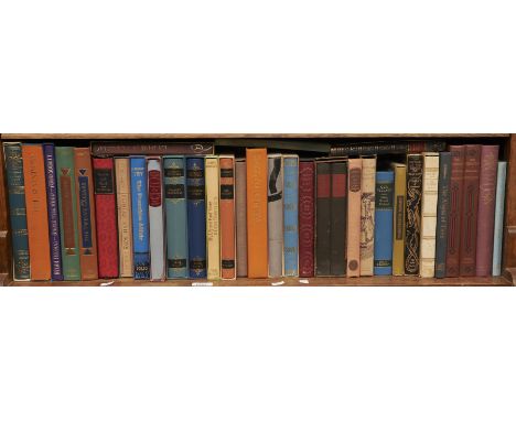 Folio Society - one shelf of books 