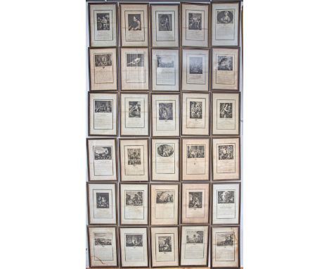 Various engravers after Old Master painters - Engravings&nbsp;from the Gallery of the Duke of Orleans, twenty four, on laid p