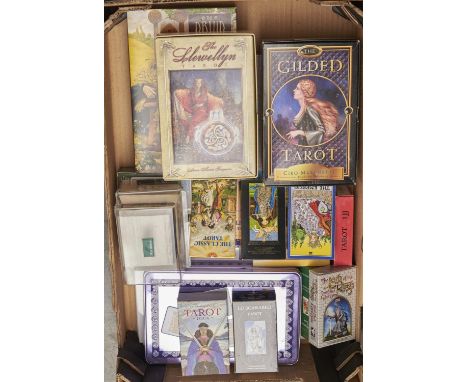 Tarot Cards. A collection of Tarot and other similar decks of cards and games, including Lord of The Rings, etc  