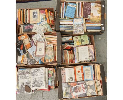 Miscellaneous paperback books, magazines and ordnance survey maps 