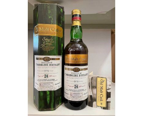 St Magdalene Single Malt Scotch Whisky Old Malt Cask series 1978, aged 24 years, bottled 2002 by Douglas Laing &amp; Co, sing