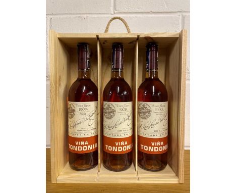 R. Lopez de Heredia Vina Tondonia, Gran Reserva Rosado 2010, a three bottle owc