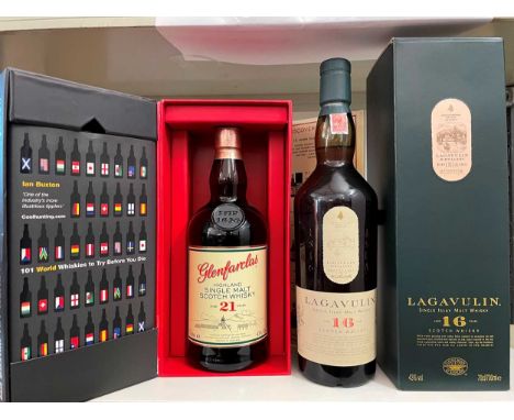 Glenfarclas Highland Single Malt Scotch Whisky aged 21 years, bottled by J &amp; G Grant, 70cl, 43%, boxed with accompanying 