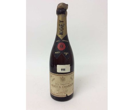 Champagne - one bottle, Moët &amp; Chandon Dry Imperial 1945 Vintage