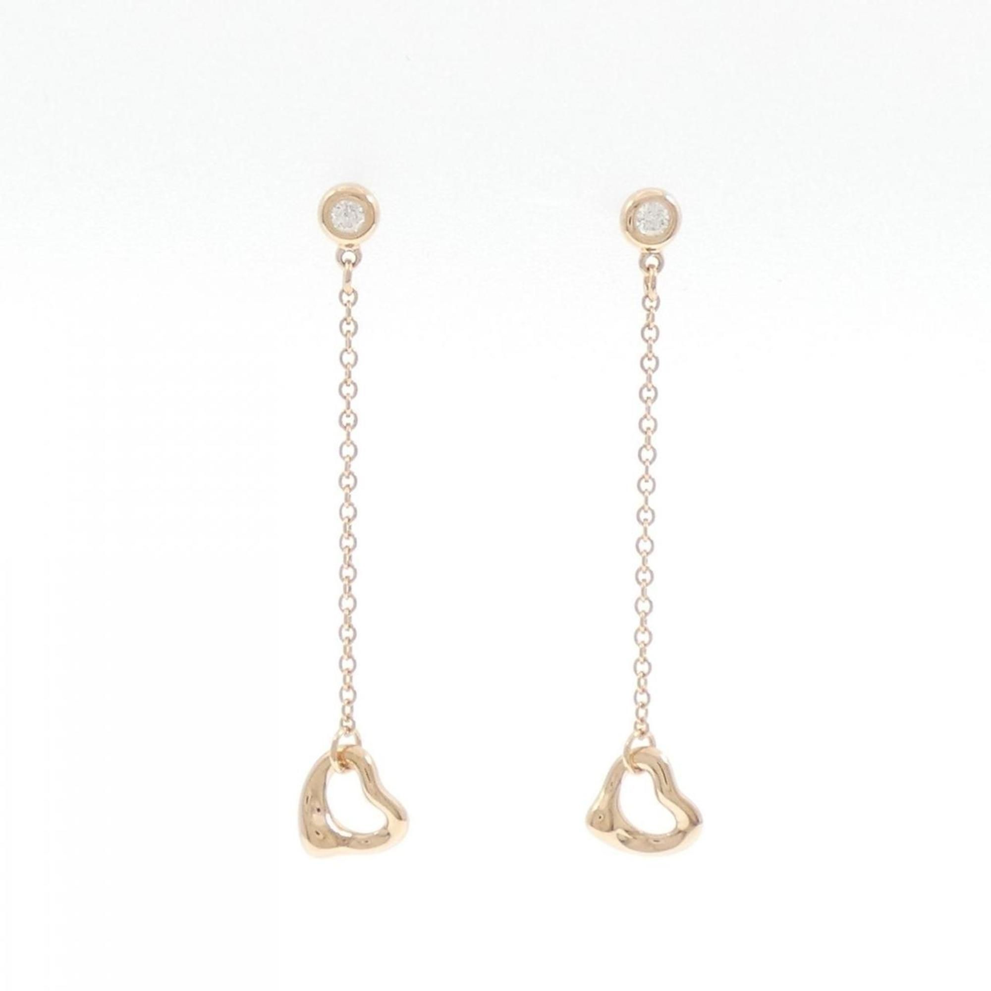 Tiffany By the Yard Open Heart Earrings