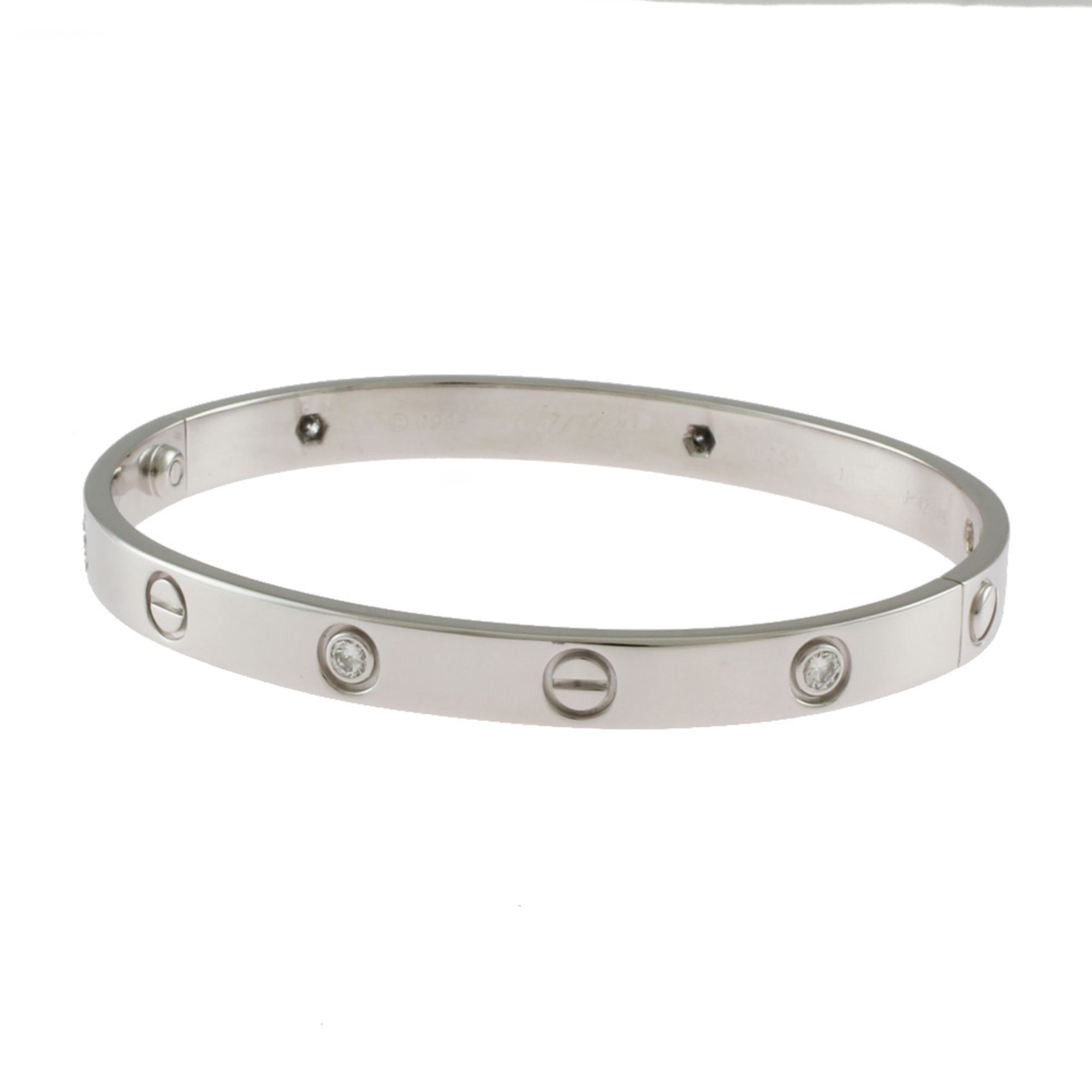 Cartier Love Bracelet Diamond Bangle Women's CARTIER
