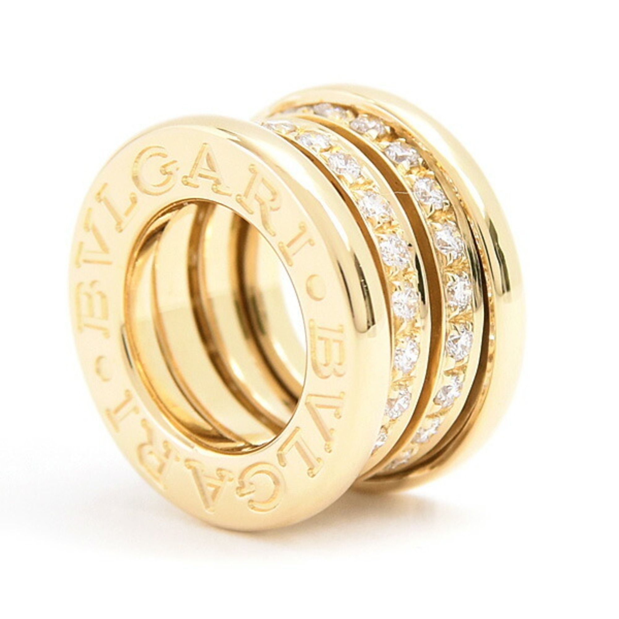 BVLGARI B-ZERO1 Diamond Pendant for Men and Women in Yellow Gold (750YG)