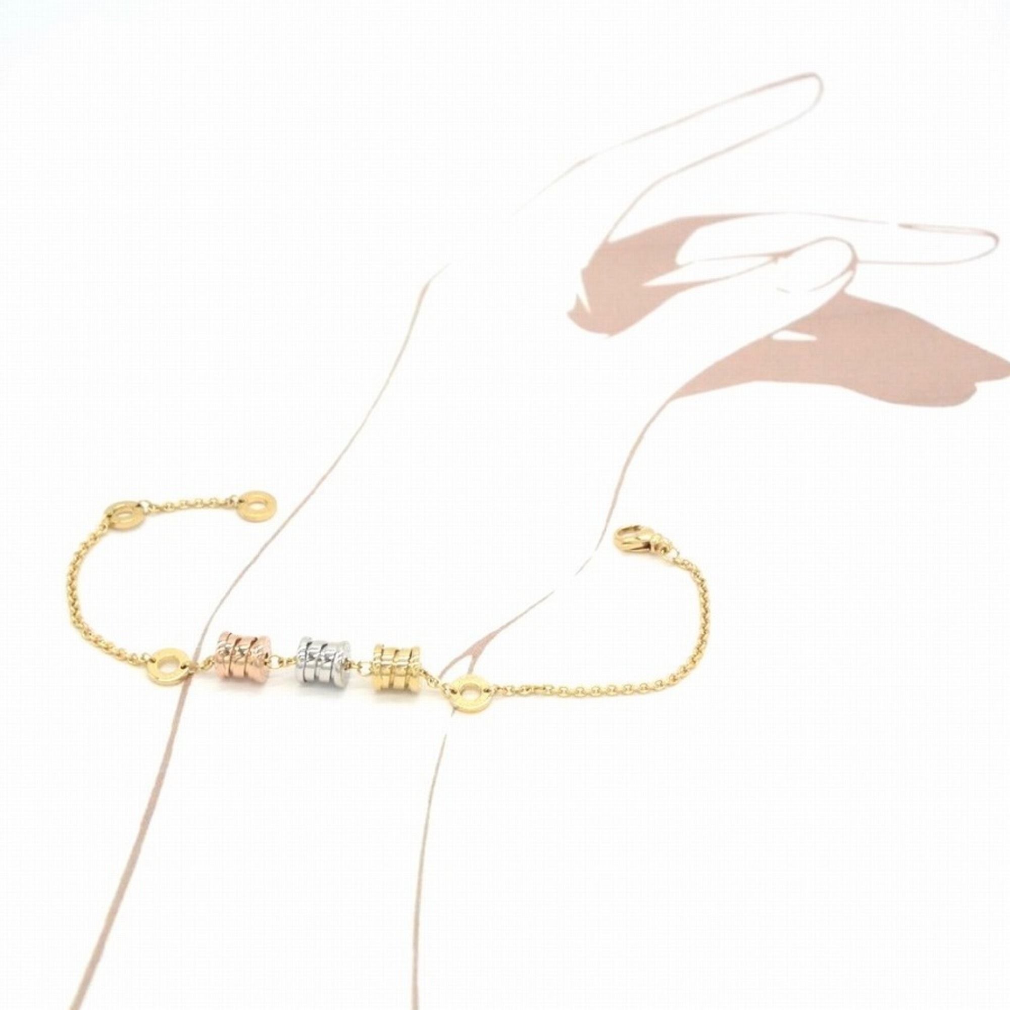 BVLGARI B-zero1 B-zero One Three Element Color Gold K18PG K18WG K18YG Women's
