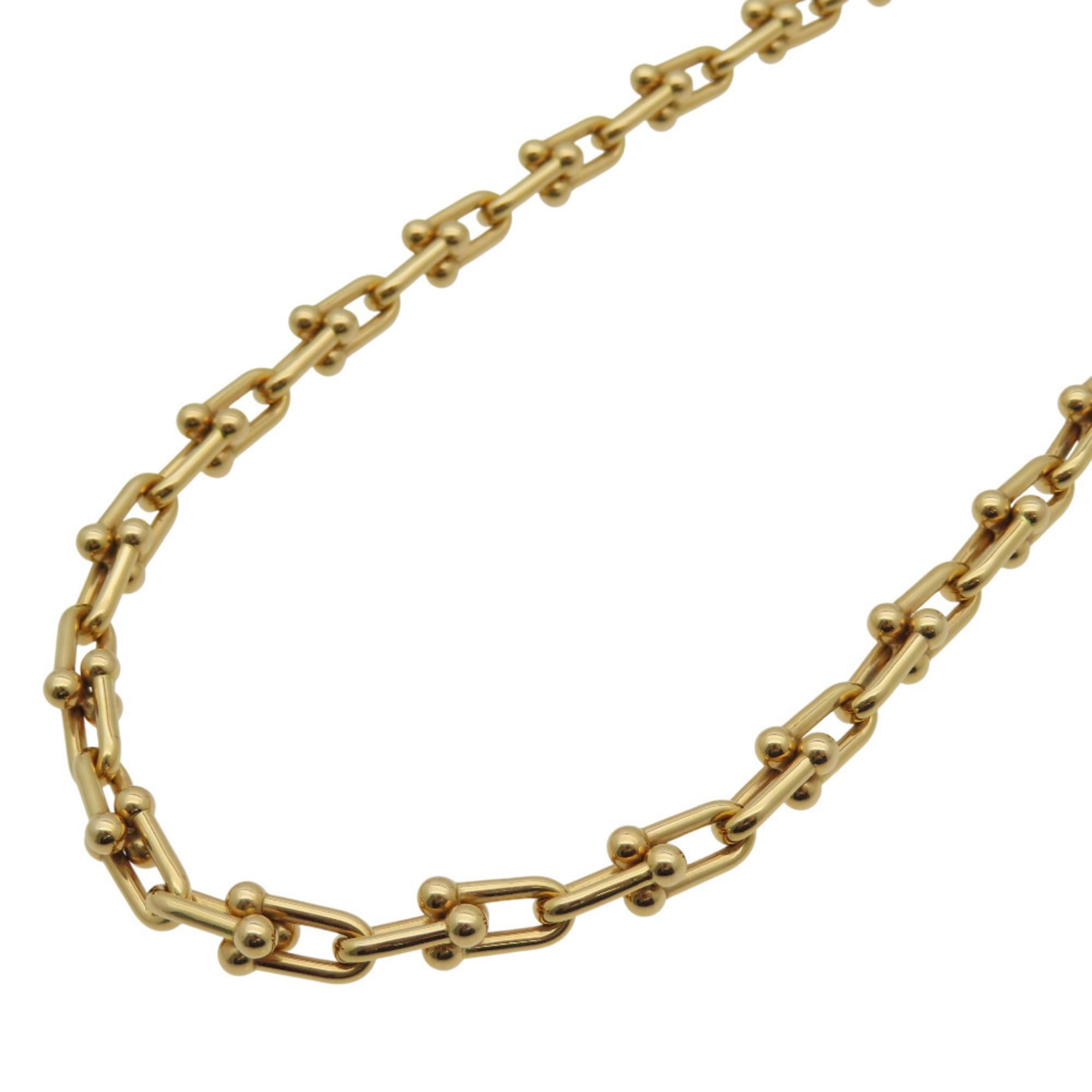 Excellent condition Tiffany & Co. HardWear 50cm medium link necklace in 750YG (55.2g) 18K yellow gol