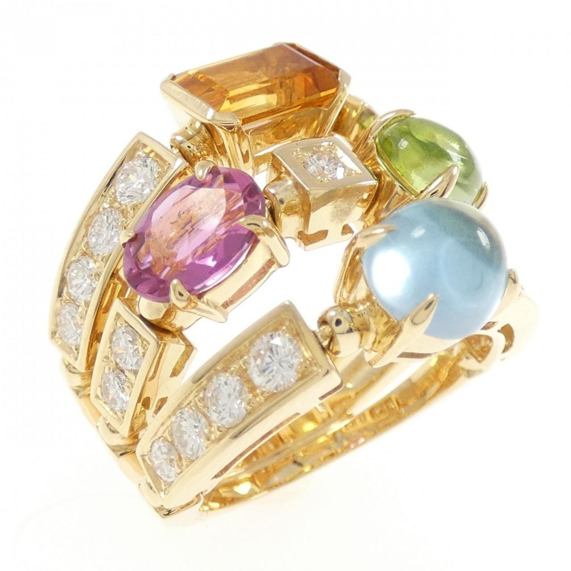 Bvlgari Allegra precious stone ring