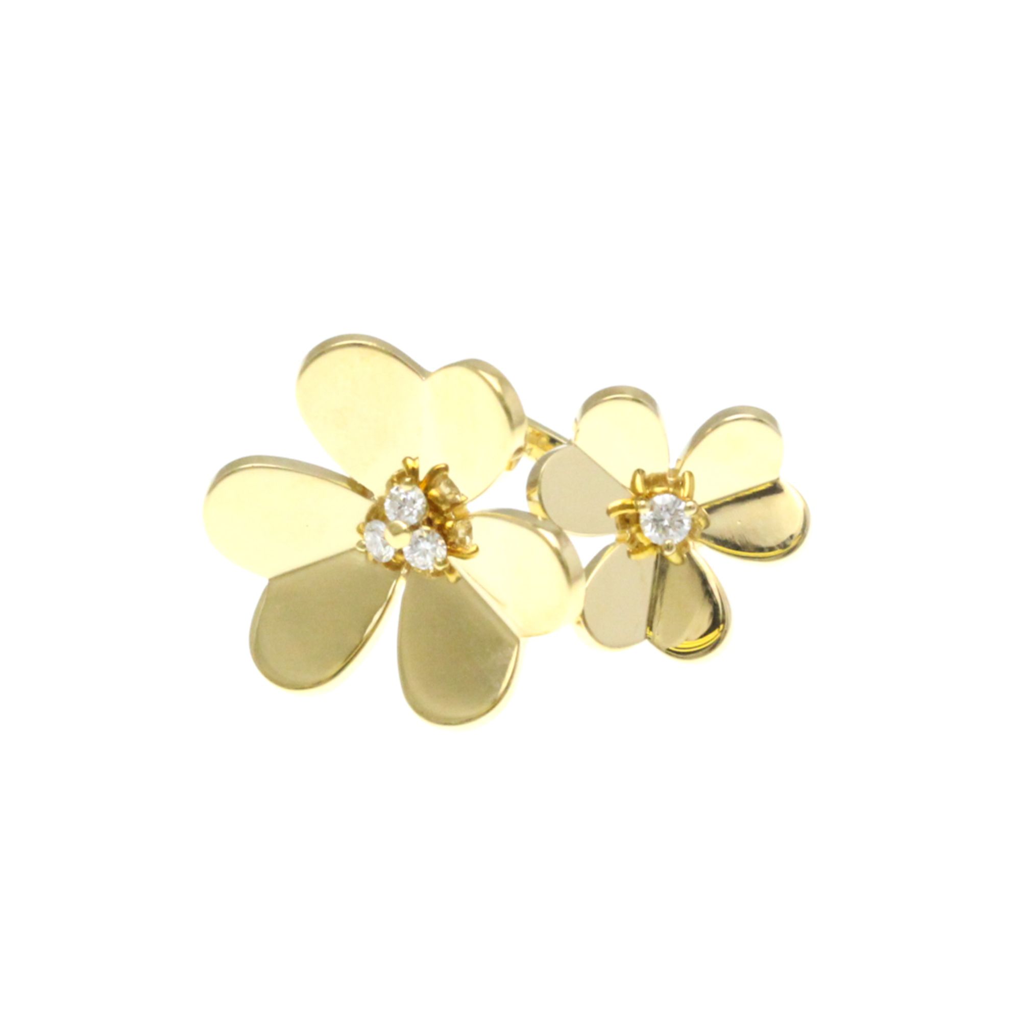 Van Cleef & Arpels Frivole Between The Finger Ring VCARPJMD00 Yellow Gold (18K) Fashion Diamond Band