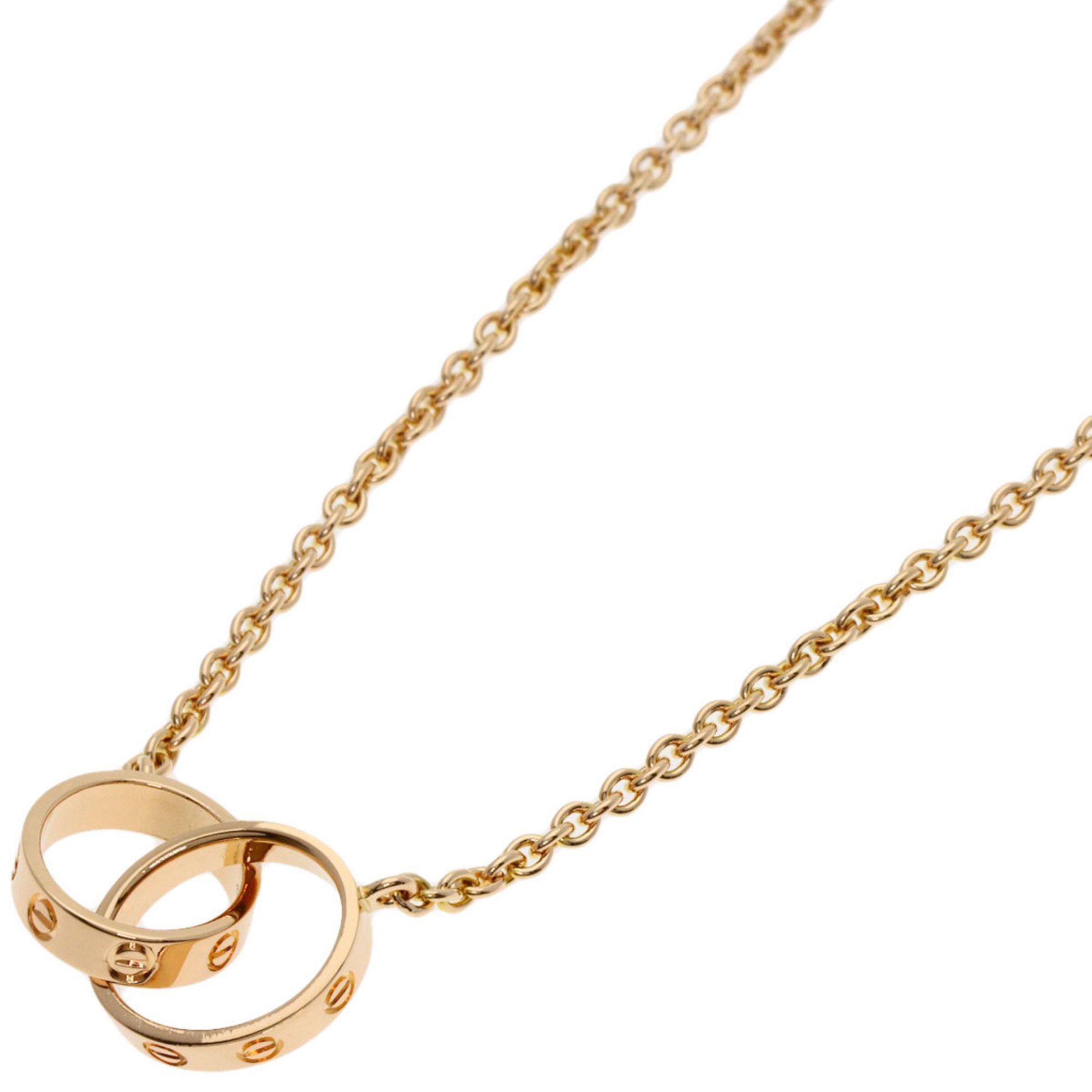 Cartier Baby Love Necklace in 18K Pink Gold for Women