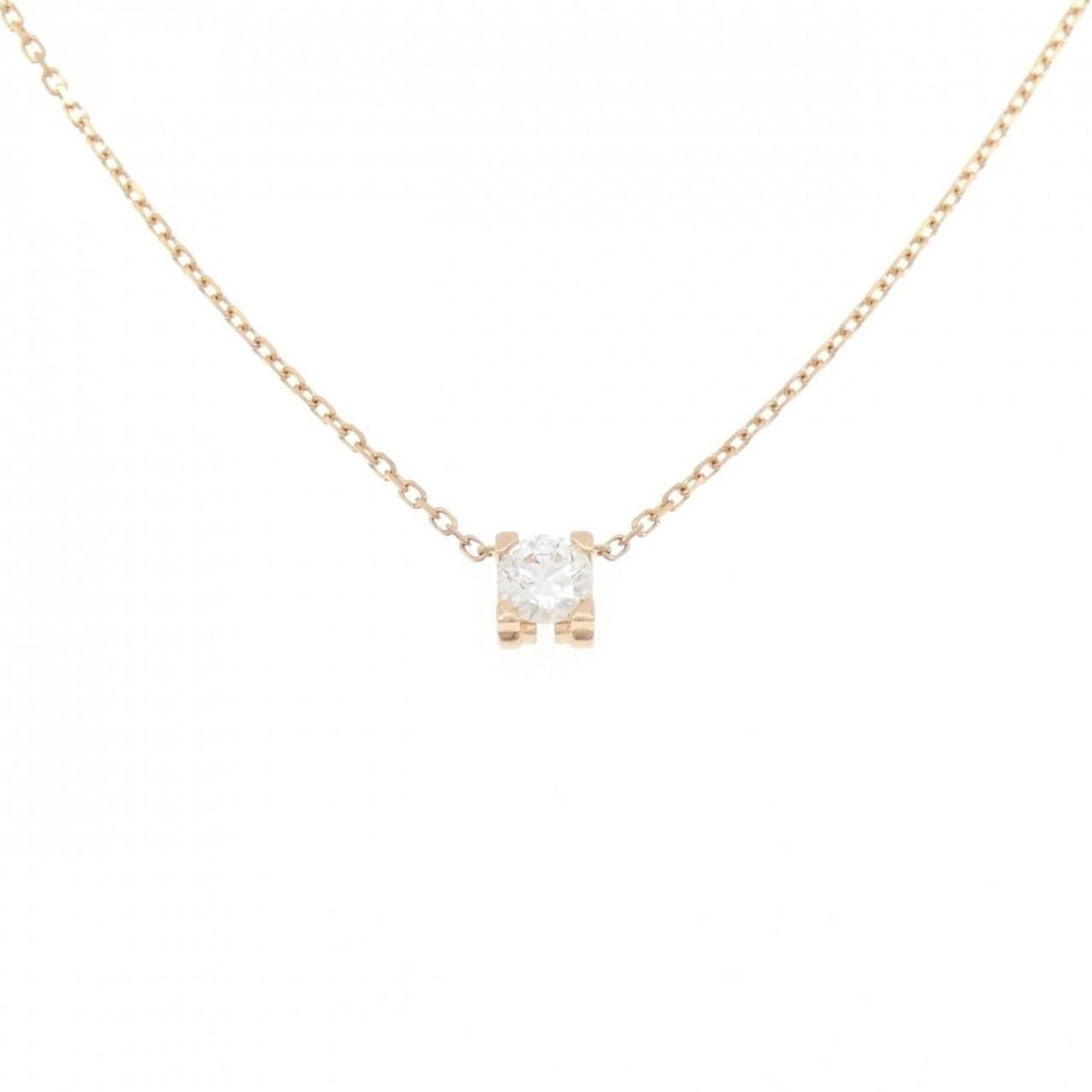 Cartier C de Necklace 0.27CT G VVS1 VG