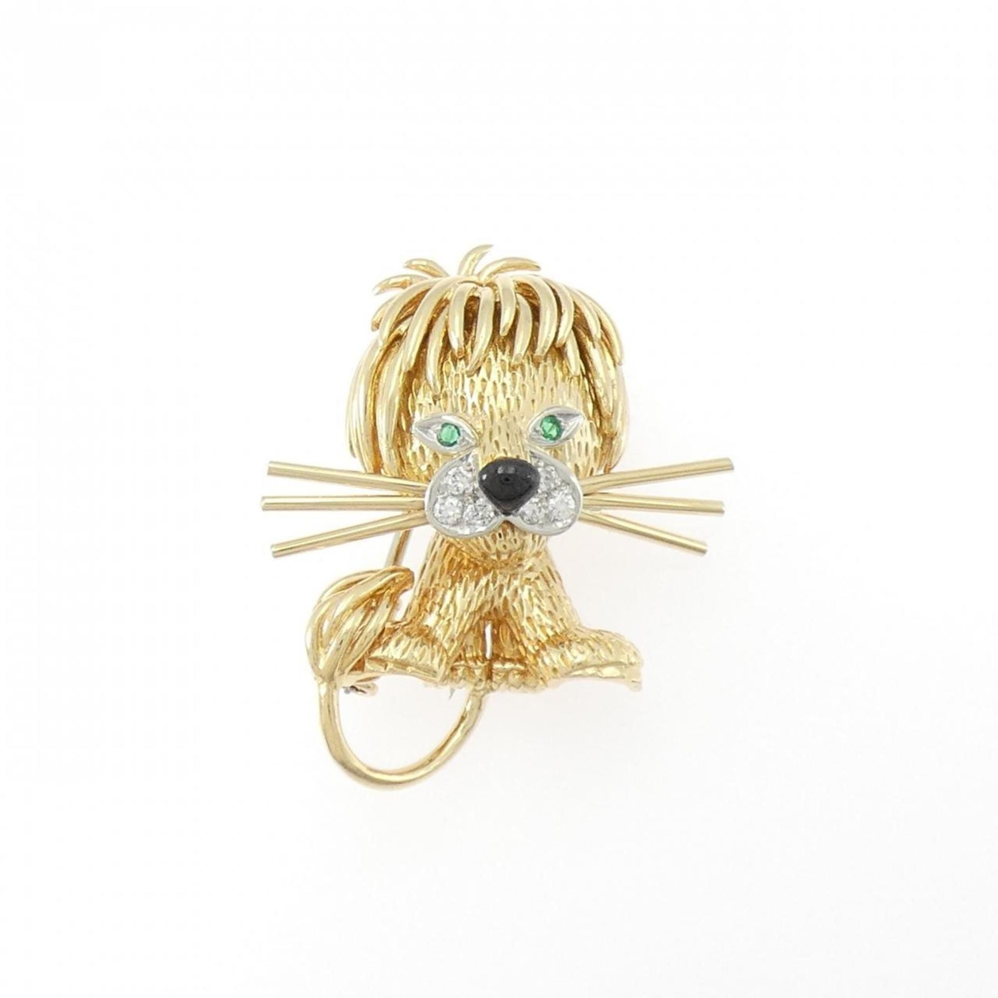 Van Cleef & Arpels colored stone brooch