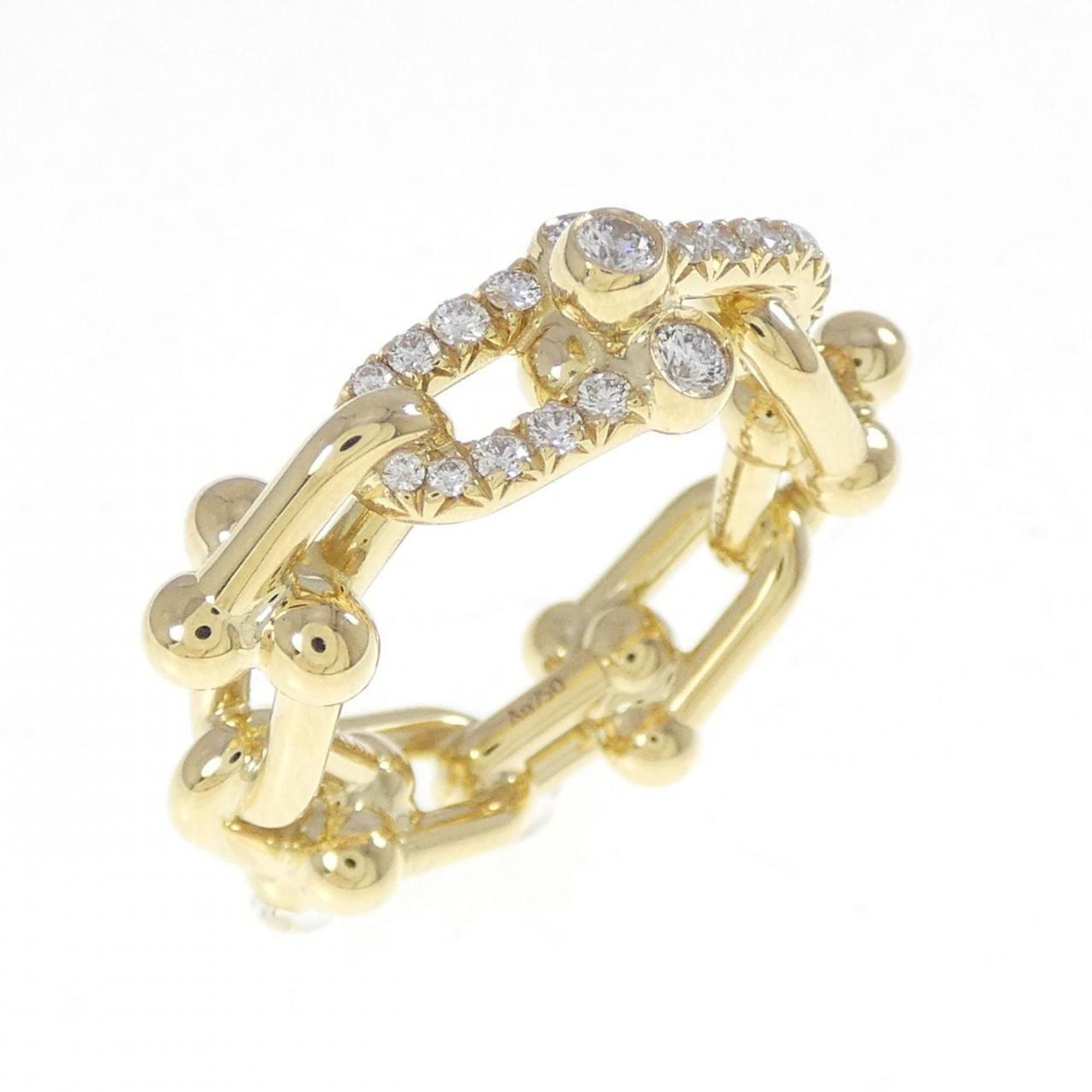 Tiffany Small Link Ring 0.26ct