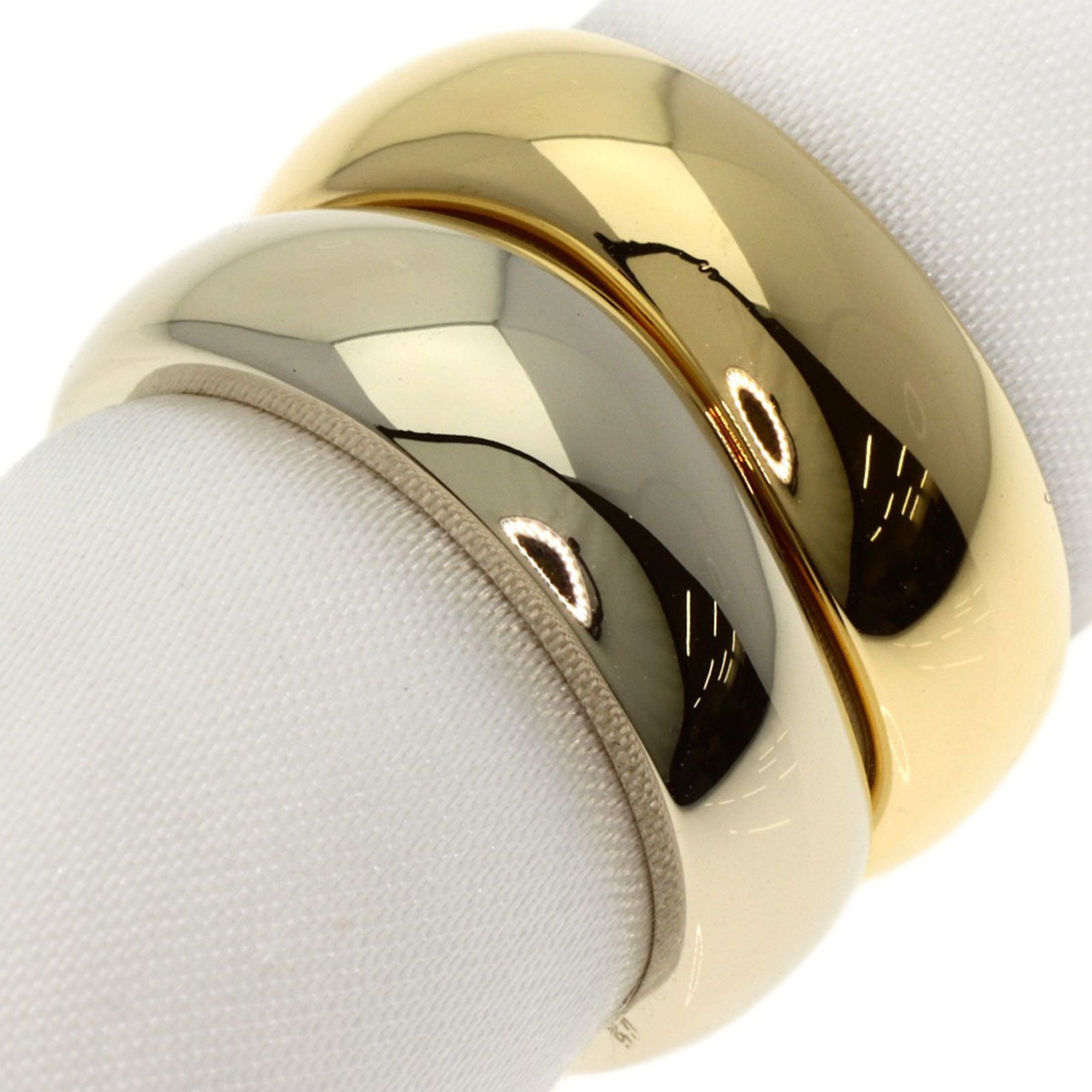 Cartier Love Mille Ring #50 18K Yellow Gold/18KWG Women's