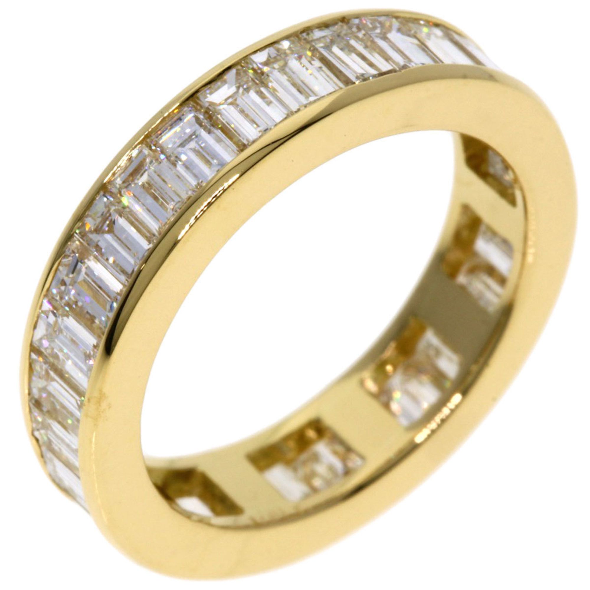 BVLGARI Bucket Diamond Full Eternity Ring in 18K Yellow Gold for Women