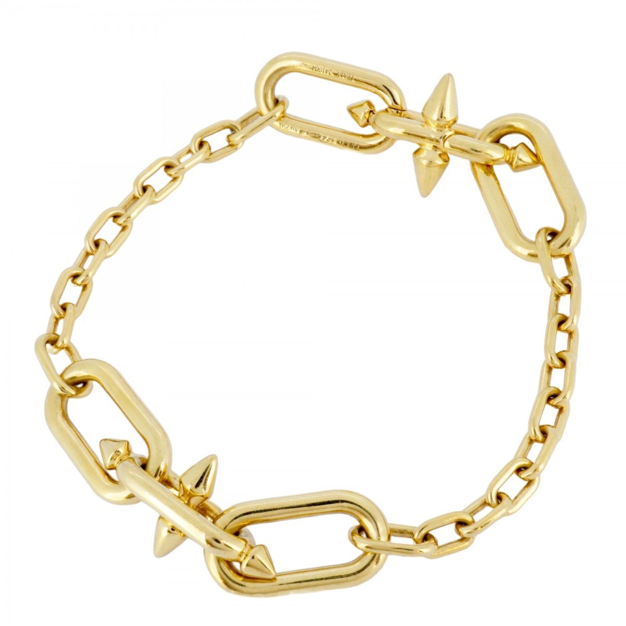 Tiffany Titan Medium Link Bracelet in 18K Yellow Gold for Men and Women
