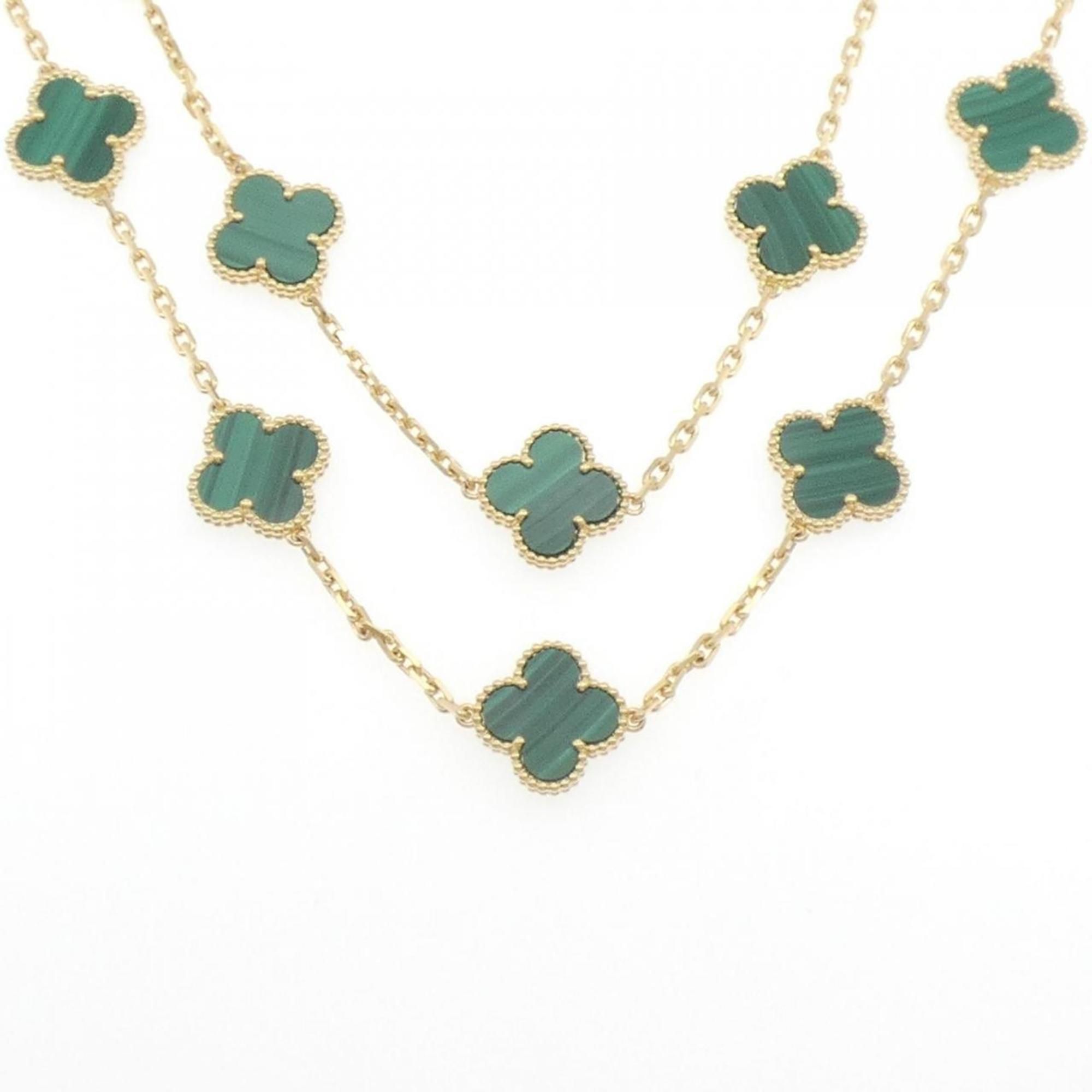 Van Cleef & Arpels Vintage Alhambra 20 motif necklace