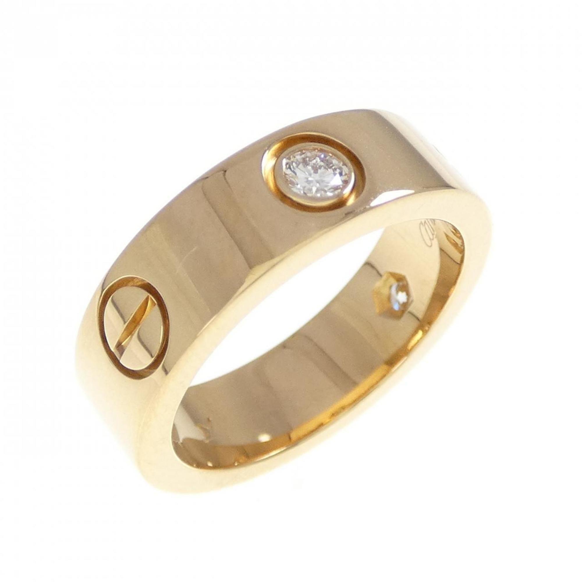 Cartier Love Half Diamond Ring