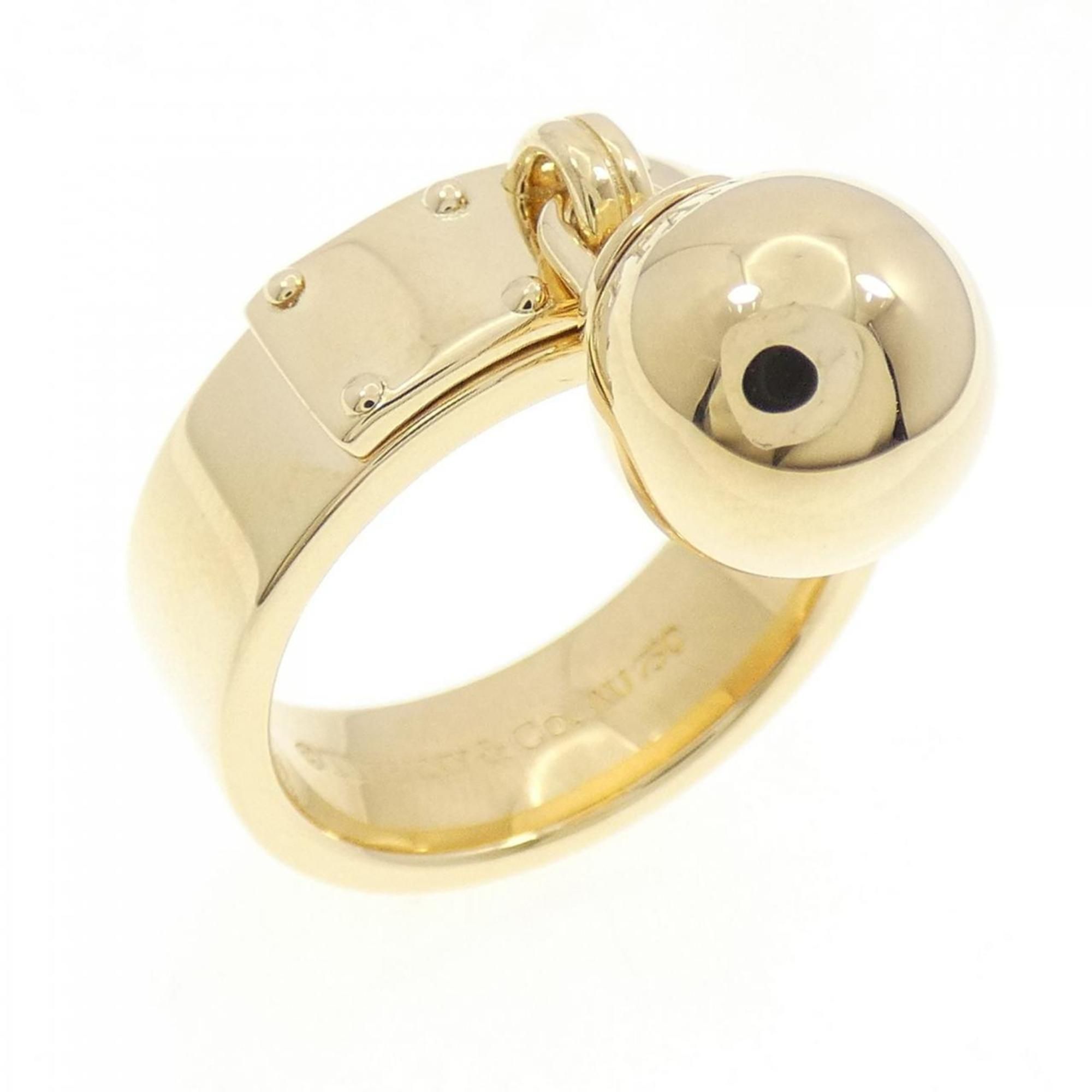 Tiffany Ball Dangle Ring