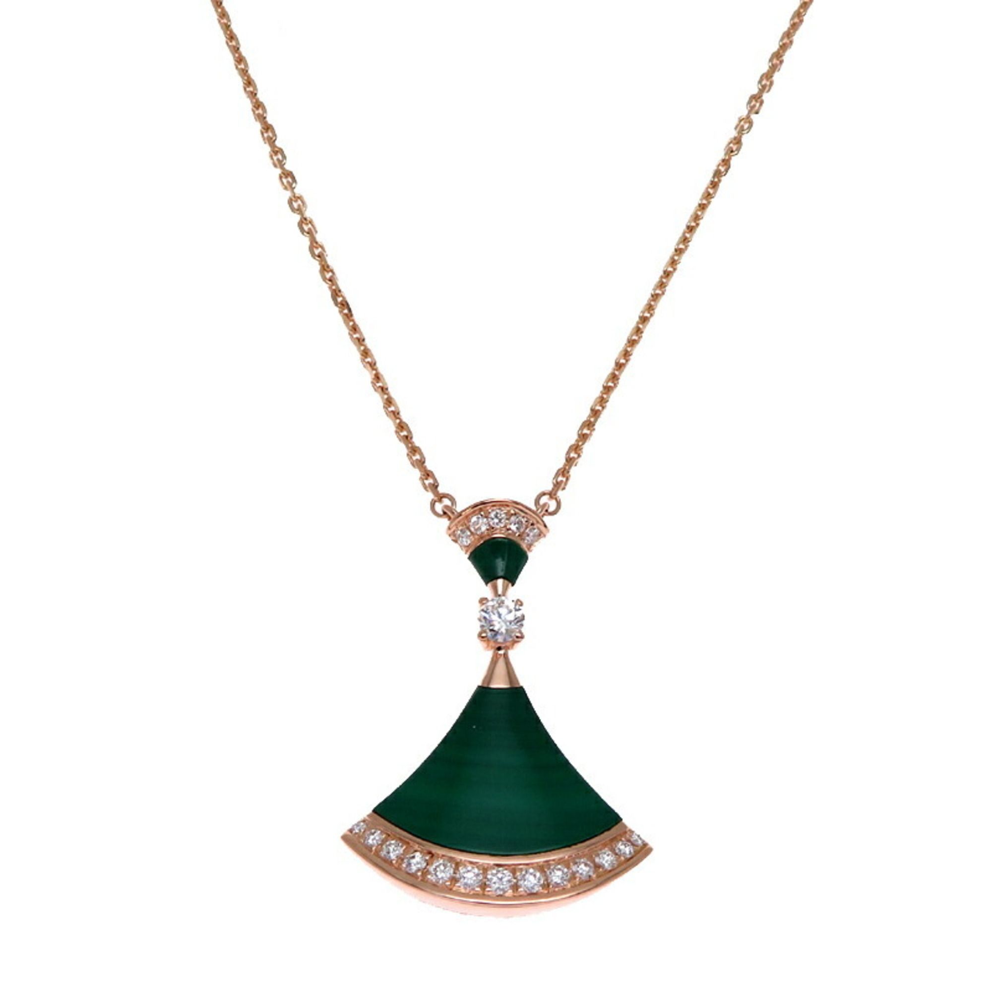 Bvlgari Diva's Dream Women's Necklace 351143 750 Pink Gold