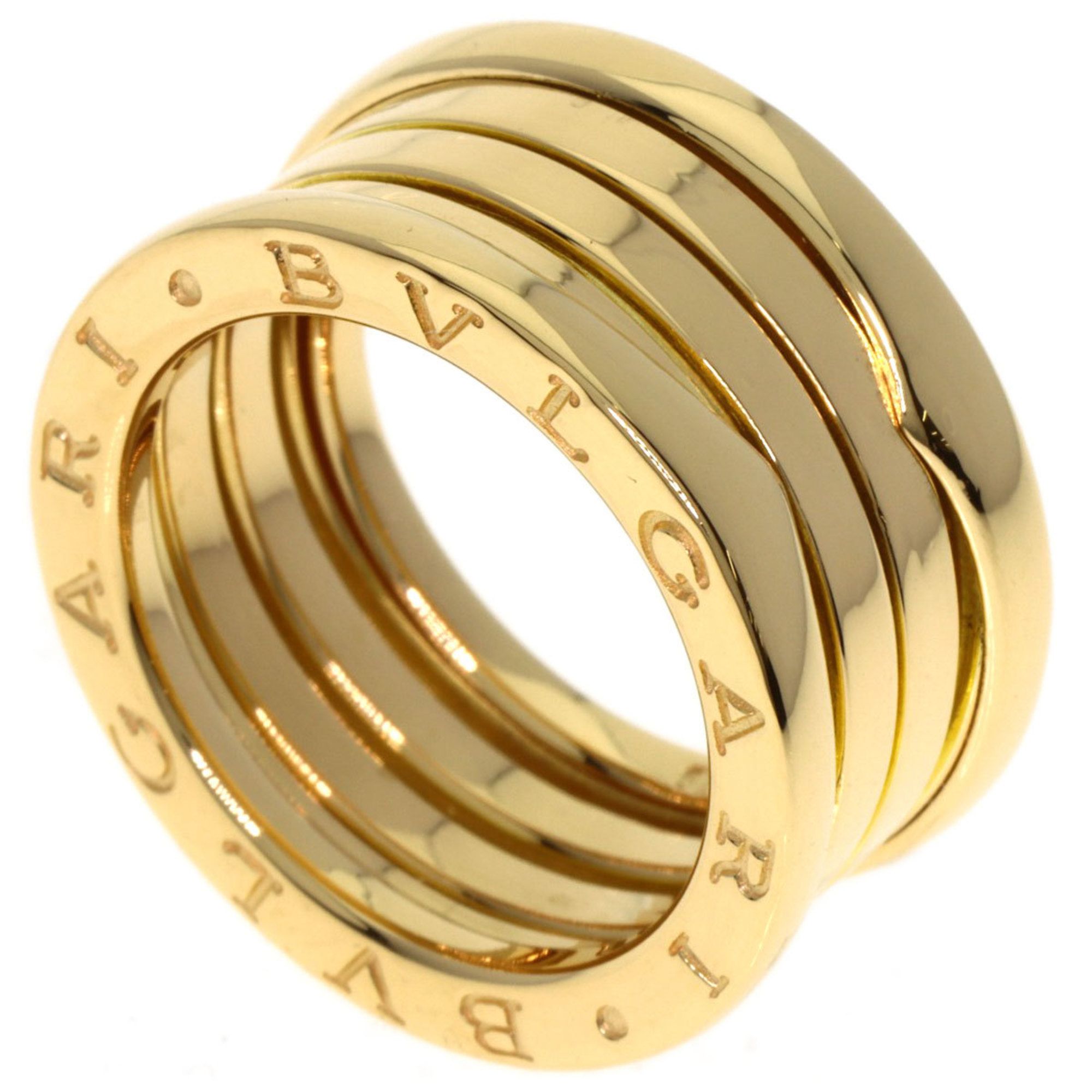 BVLGARI B-zero1 4-Band #52 Ring in 18K Yellow Gold for Women