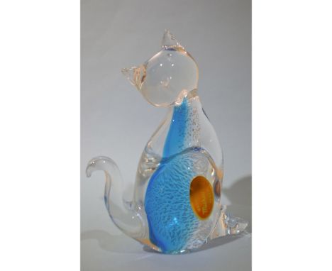 Vintage, Hand-blown, hand crafted by the Artists of Murano in Italy. Each piece is unique, totally hand-blown, created one pi