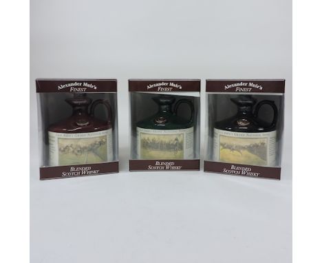 A collection of three Cecil Aldin's Grand National Scotch Whisky*